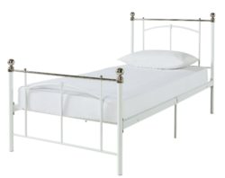Yani - Single - Bed Frame - White